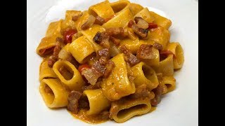 PASTA ZOZZA  GUANCIALE DATTERINI ERITORNO ALLE ORIGINI CUCINANDOMELAGODO [upl. by Ielhsa]