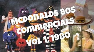 80s McDonalds Commercials  vol 1 [upl. by Ailenroc371]