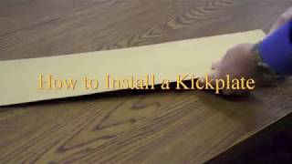 How to Install a Kick Plate [upl. by Enovahs840]