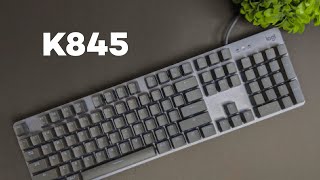 Logitech K845 Mechanical Keyboard Review [upl. by Stanfield]