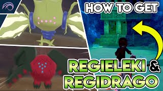 HOW TO GET REGIDRAGO amp REGIELEKI IN THE CROWN TUNDRA Pokemon Sword and Shield DLC [upl. by Esorbma]