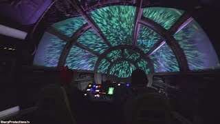 Millennium Falcon Smugglers Run Full Ride Disneys Hollywood Studios [upl. by Uda901]