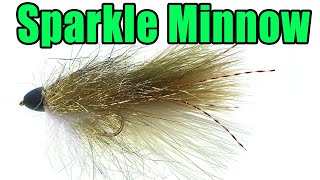 Coffeys Sparkle Minnow Streamer Fly Tying [upl. by Valer]