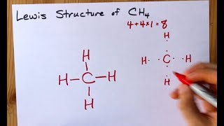 How to Draw the Lewis Structure of CH4 methane [upl. by Iturk]