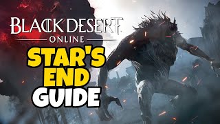 Stars End Rotation Guide  Black Desert Online [upl. by Philemol]