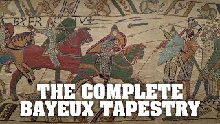 The Bayeux Tapestry  all of it from start to finish [upl. by Theadora]