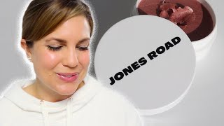 JONES ROAD MIRACLE BALM IN DUSTY ROSE  Review amp TryOn [upl. by Dyche]