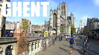 A Tour of GHENT BELGIUM  Incredible European Architecture [upl. by Ullyot284]