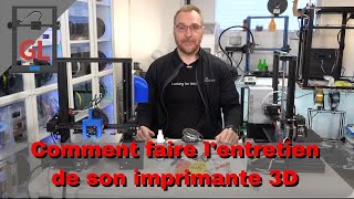 Comment faire lentretien de son imprimante 3D [upl. by Joliet460]