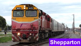 VLine Passenger Trains in Shepparton [upl. by Lihas]