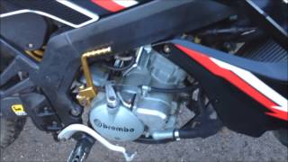 Derbi Senda XTREME 50cc 2009 Review [upl. by Silver]