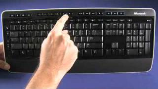 Microsoft Wireless Keyboard 3000 Review [upl. by Ahsimal330]