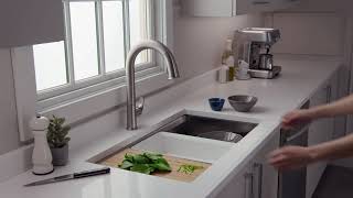 Prolific™ Stainless Steel Kitchen Sink  KOHLER [upl. by Arodal362]