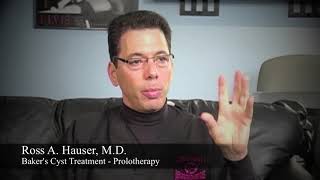 Bakers Cyst Treatment  Prolotherapy [upl. by Berry]