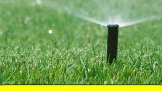 How To Install a Sprinkler System HowToLoucom [upl. by Goldie571]