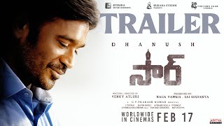 SIR  Official Trailer  Dhanush  Samyuktha  GV Prakash Kumar  Venky Atluri [upl. by Bentlee496]