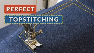 Sew Perfect Topstitching 8 Things You Need To Know [upl. by Eiuqnom55]