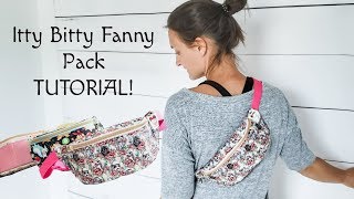 The CUTEST fanny pack  Tutorial [upl. by Mowbray608]