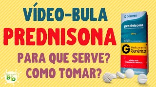 💊 PREDNISONA para que serve Como tomar VÍDEOBULA [upl. by Varick]