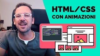 Creare un Sito HtmlCSSJs con Animazioni 1  Intro Menu amp Hero [upl. by Elleinnod1]