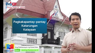 Grade 6 AP Q1 Ep10 Ang Deklarasyon ng Kasarinlan [upl. by Erlin]