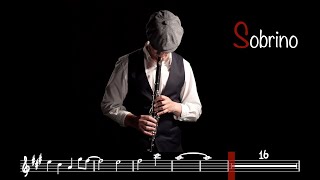 LA VIE EN ROSE  ZAZ  GYPSY JAZZ  SOBRINO CLARINET COVER WITH SHEET MUSIC [upl. by Junno143]