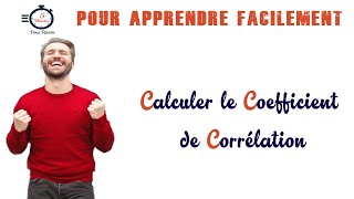 Calculer le Coefficient de Corrélation [upl. by Laeno36]