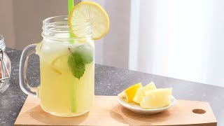 Cómo hacer limonada casera receta fácil  Cocinatis [upl. by Eyla]