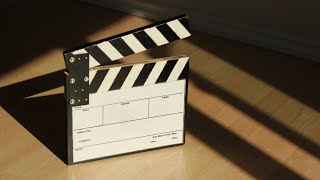 DIY clapper board How to Make one [upl. by Anrol]