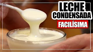 LECHE CONDENSADA en 3 minutos  Súper Fácil [upl. by Vanden]