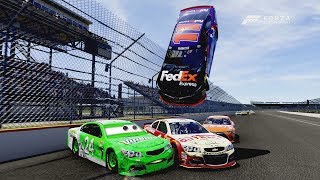 Cars 3s Brick Yardley At The Brickyard  Forza Motorsport 6  NASCAR Expansion [upl. by Weldon962]