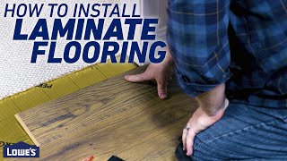 How to Install Laminate Flooring [upl. by Arhez771]