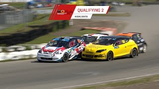 BK Rallycross Valkenswaard Round 1  Qualifying 2 highlights [upl. by Rebekah319]