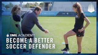 3 Soccer Drills to Become a Better Defender [upl. by Letch]