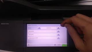 Servitec Brasil  Configurar IP pela impressora Lexmark MX611 [upl. by Denver91]