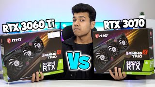 Budget GPU Battle 🔥 RTX 3060 Ti Vs RTX 3070 Gaming Comparison with Benchmarks [upl. by Laurena803]