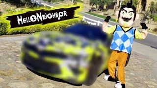 Hello Neighbor Car Transformation New Car Reveal [upl. by Onileba]