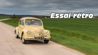 Essai rétro  la Renault 4CV de 1961 [upl. by Ahsieuqal]