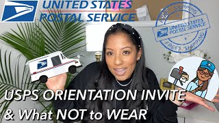 My USPS Orientation InviteUSPS Dress CodeMy USPS Hiring ProcessRCARural CarrierMy Experience [upl. by Cedell173]