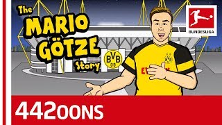 The Story of Mario Götze  Powered By 442oons [upl. by Vinny383]