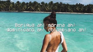 Oye Mi Canto  NORE Letra🌞Boricua morena dominicano colombiano [upl. by Adam]