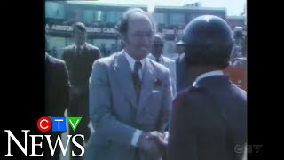 W5 Archive The Trudeau family visits Cuba in 1976 [upl. by Stephens]