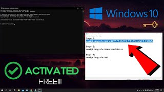 How To Activate Any Windows 10 Using CMD 2024 [upl. by Stranger]