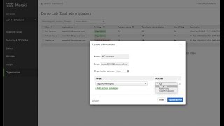 Meraki  Use tags to control [upl. by Olzsal]