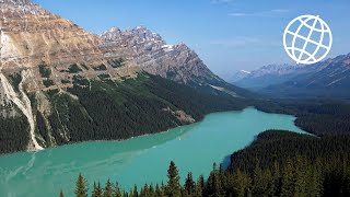 Canadian Rockies Amazing Places 4K [upl. by Sadnak]