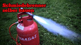 DIY Ventury Schmiedebrenner selber bauen  Subtitled [upl. by Ribble]