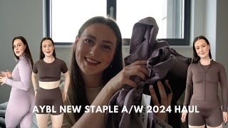 AYBL STAPLE AUGUST 2024 TRY ON HAUL 🖤 [upl. by Zorah]