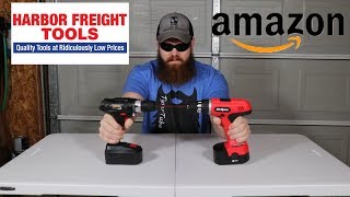 Testing Cheap Cordless Drills From Amazon amp Harbor Freight [upl. by Schnorr]