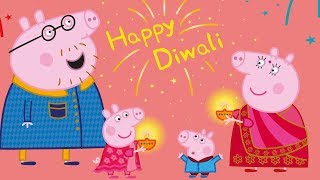 Peppa Pig in Hindi  Happy Diwali 🎉 हिंदी Kahaniya  Hindi Cartoons for Kids [upl. by Chelsea]