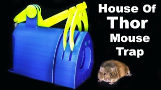 House Of Thor 3D Printed Mouse Trap catches Mice amp Rats Mousetrap Monday [upl. by Campos]